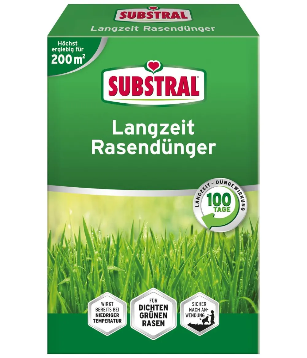 Substral® Rasendünger|Spezialdünger - Rasendünger mit Langzeitwirkung