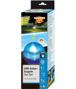 Summer Fun Pools & Whirlpools > LED Solarkugel Set, 3-teilig