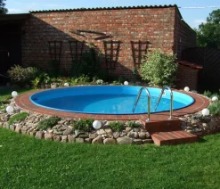 Summer Fun Pools & Whirlpools > Stahlwand-Einbaupool-Set, rund