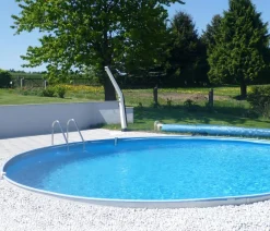 Summer Fun Stahlwand-Einbaupool-Set, rund Hot
