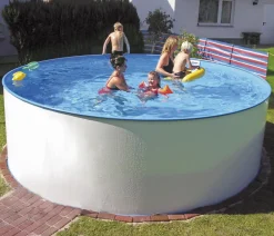 Summer Fun Stahlwandpool-Set Exklusiv, rund Discount