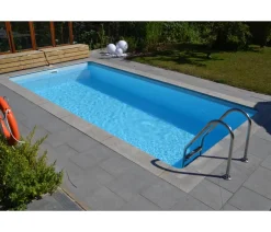 Summer Fun Pools & Whirlpools > Styroporbecken-Set mit Edelstahlleiter
