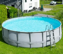 Summer Waves Pools & Whirlpools > Frame Pool, anthrazit, rund