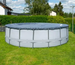 Summer Waves Pools & Whirlpools > Frame Pool, anthrazit, rund