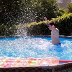 Summer Waves Pools & Whirlpools > Frame Pool Rattan, rund, ca. Ø457/H106 cm