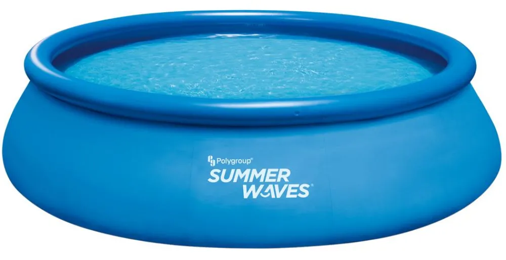 Summer Waves Rundpool Blau Clearance