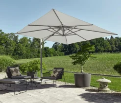 Suncomfort by Glatz Ampelschirm Varioflex, rechteckig, ca. B300/T300 cm Grau Best