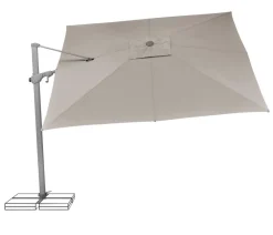 Suncomfort Sonnenschirme - by Glatz Ampelschirm Varioflex, rechteckig, ca. B300/T300 cm Taupe