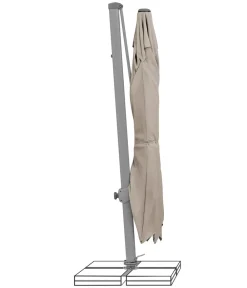 Suncomfort Sonnenschirme > by Glatz Ampelschirm Varioflex, rechteckig, ca. B330/T270 cm