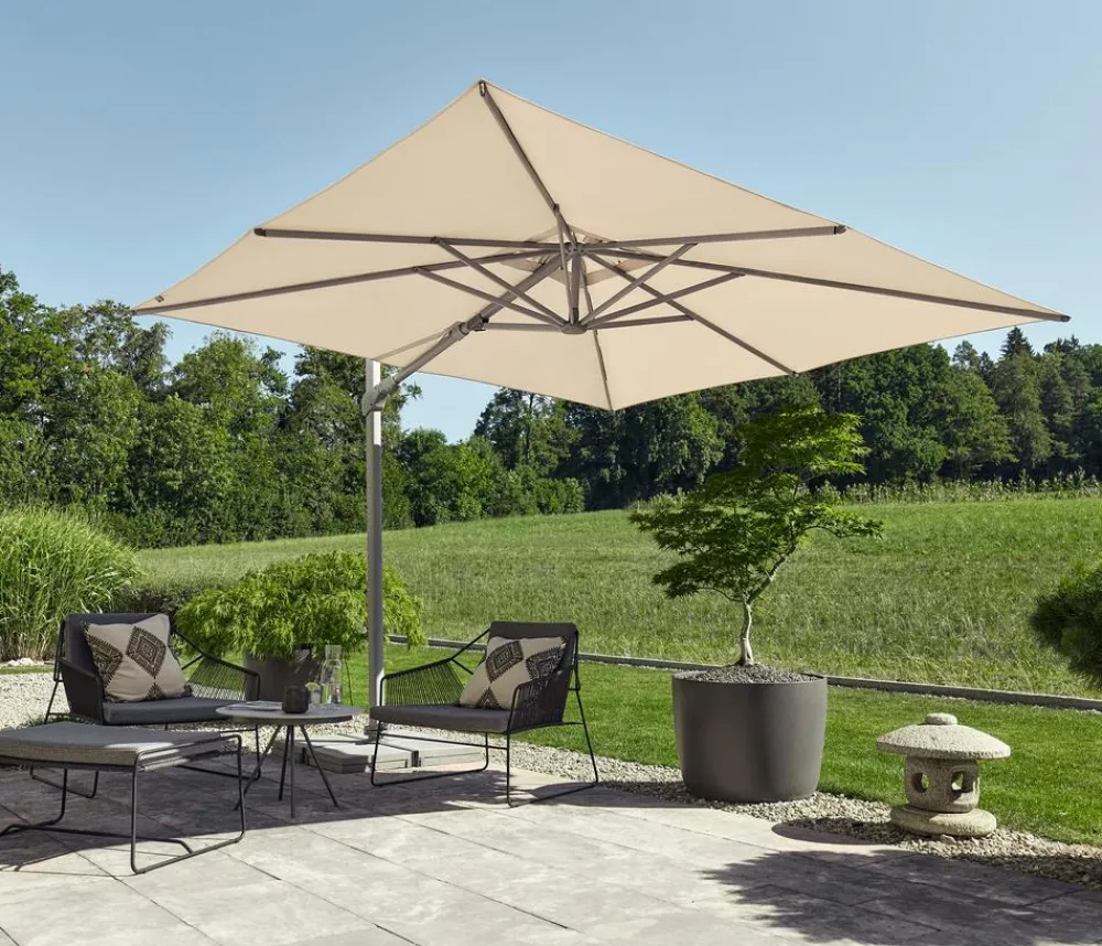 Suncomfort Sonnenschirme > by Glatz Ampelschirm Varioflex, rechteckig, ca. B330/T270 cm