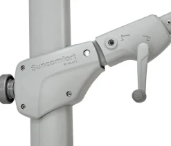 Suncomfort by Glatz Ampelschirm Varioflex, rechteckig, ca. B330/T270 cm Grau Outlet