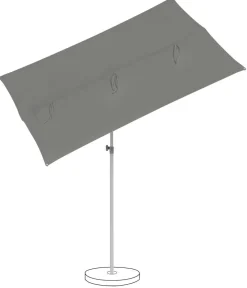 Suncomfort Sonnenschirme > by Glatz Balkonschirm Flex Roof, rechteckig, ca. B195/T140 cm
