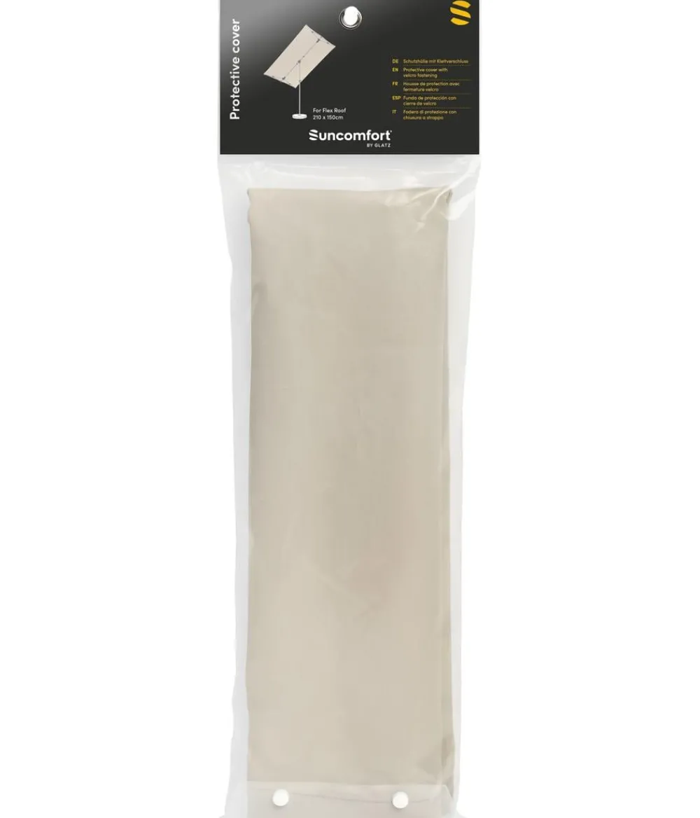 Suncomfort by Glatz Schutzhülle für Sonnenschirm Flex Roof Beige Hot