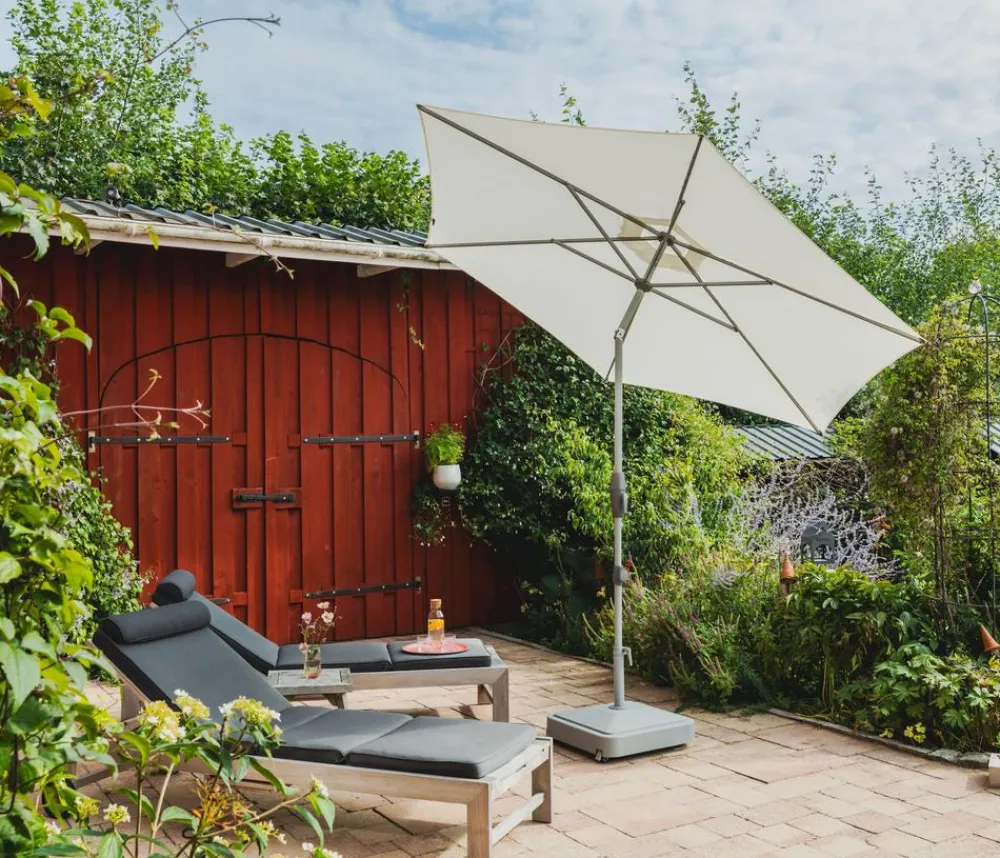 Suncomfort Sonnenschirme > by Glatz Sonnenschirm Shell Turn, rund, ca. Ø300 cm