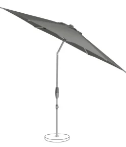 Suncomfort by Glatz Sonnenschirm Shell Turn, rund, ca. Ø300 cm Dunkelgrau Clearance