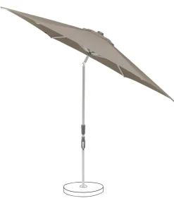 Suncomfort by Glatz Sonnenschirm Slide, rund Taupe Outlet
