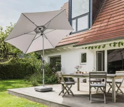 Suncomfort by Glatz Sonnenschirm Slide, rund Taupe Outlet
