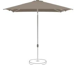 Suncomfort by Glatz Sonnenschirm Pop Up, rechteckig, ca. B250/T200 cm Taupe Discount