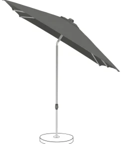 Suncomfort Sonnenschirme - by Glatz Sonnenschirm Pop Up, rechteckig, ca. B250/T200 cm Dunkelgrau