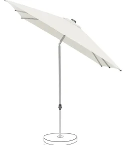 Suncomfort Sonnenschirme - by Glatz Sonnenschirm Pop Up, rechteckig, ca. B250/T200 cm Weiß