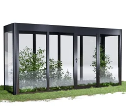 SunElements Gewächshäuser > Gewächshaus SunGarden Infinity, AC Klar