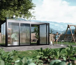 SunElements Gewächshäuser > Gewächshaus SunGarden Select, HKP/AC