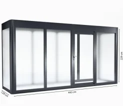 SunElements Gewächshäuser > Gewächshaus SunGarden Deluxe, ESG/AC