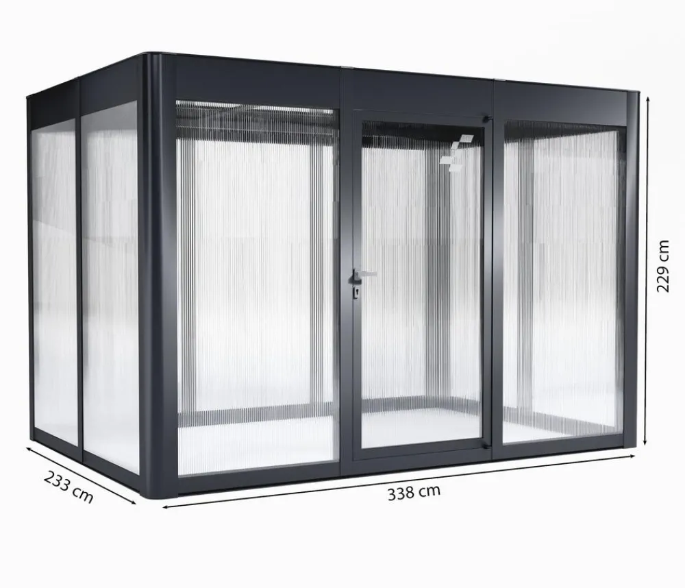 SunElements Gewächshaus SunGarden Select, HKP/AC Anthrazit Online
