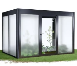 SunElements Gewächshaus SunGarden Deluxe, ESG/AC Anthrazit Discount
