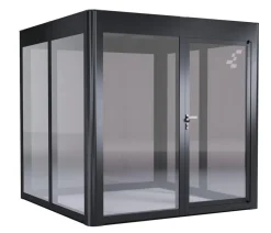 SunElements Gewächshäuser - Gewächshaus SunGarden Deluxe, ESG/AC Anthrazit