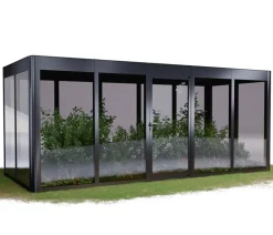 SunElements Gewächshäuser - Gewächshaus SunGarden Select, HKP/AC Anthrazit