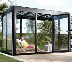 SunElements Gewächshaus SunGarden Energy, AC/DGM 40 % Anthrazit Sale