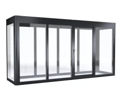 SunElements Gewächshaus SunGarden Energy, AC/DGM 40 % Anthrazit Best