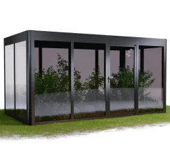 SunElements Gewächshaus SunGarden Power, AC/DGM 5% Anthrazit Best