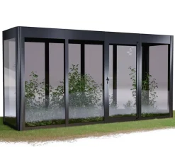 SunElements Gewächshäuser - Gewächshaus SunGarden Power, AC/DGM 5% Anthrazit