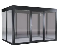 SunElements Gewächshaus SunGarden Modern, AC Anthrazit