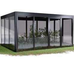 SunElements Gewächshäuser - Gewächshaus SunGarden Modern, AC Anthrazit