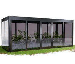 SunElements Gewächshäuser - Gewächshaus SunGarden Modern, AC Anthrazit