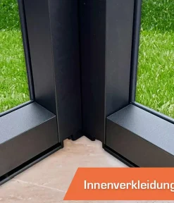 SunElements Pergolen - Innenverkleidung für Seitenelement SunCover Anthrazit