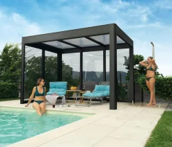 SunElements Pergola SunCover Modern Anthrazit New