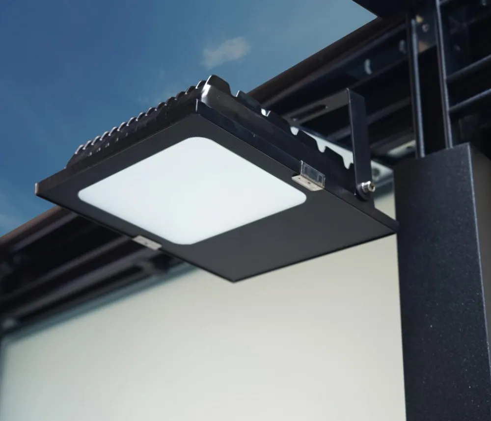 SunElements Pflanzenlampe LED 50 W, Vollspektrum 450-750 nm, 2er Set Schwarz