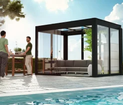 SunElements Pergolen > Schiebetür SunCover