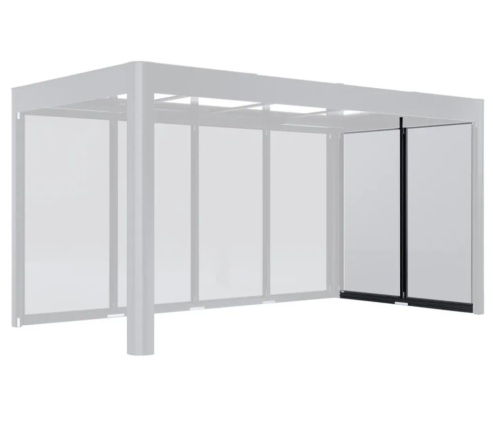 SunElements Seitenelement SunCover Modern getönt Anthrazit New