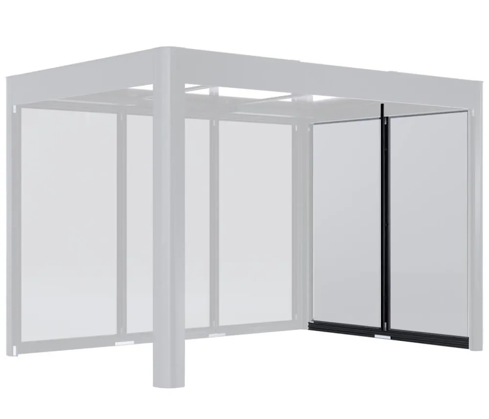 SunElements Seitenelement SunCover Modern getönt Anthrazit New