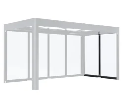 SunElements Seitenelement SunCover Infinity Anthrazit Clearance