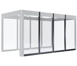 SunElements Pergolen - Seitenelement SunCover Infinity Anthrazit