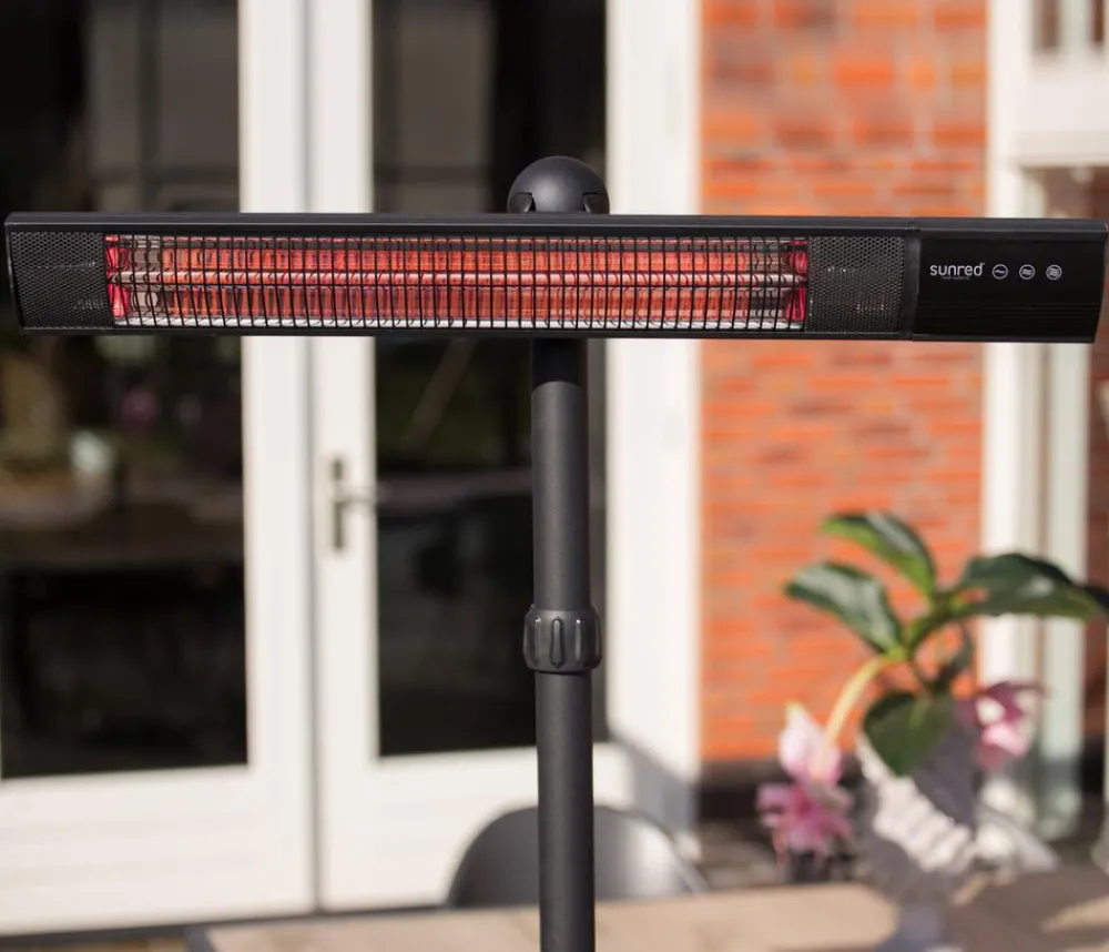 RedFire SunRed Heizstrahler Dark Standing 2500 Watt, ca. B82/H198/T41 cm Schwarz Online