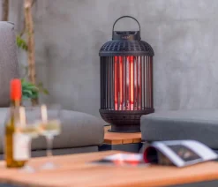 RedFire Feuerstellen - Sunred Heizstrahler Indox, ca. Ø29/H60 cm Schwarz