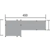 Weka Tabaluga Spielelandschaft 816, ca. B450/H331/T160 cm