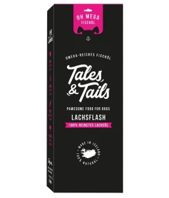 Tales & Tails Nahrungsergänzung Hund > Ergänzungsfutter für Hunde Lachsöl Oh Mega, 240 ml
